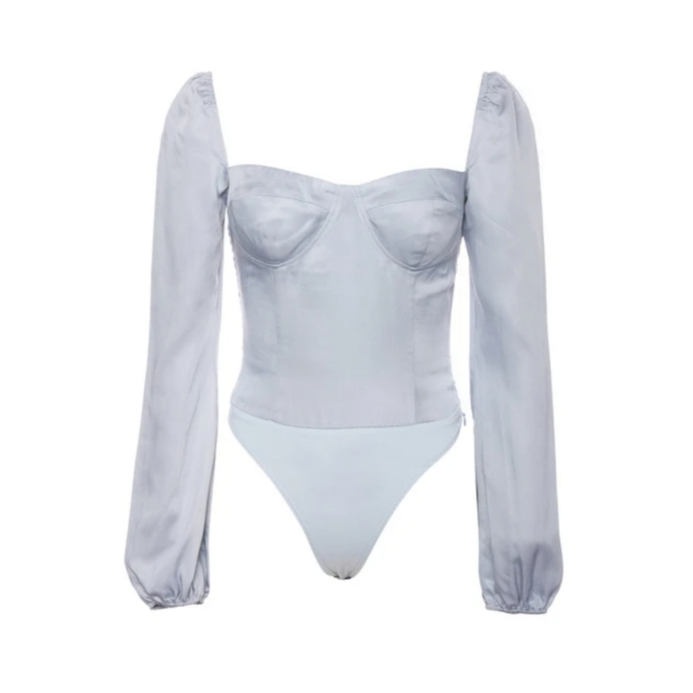 Lani The Label Aster Bodysuit in Deep Blue